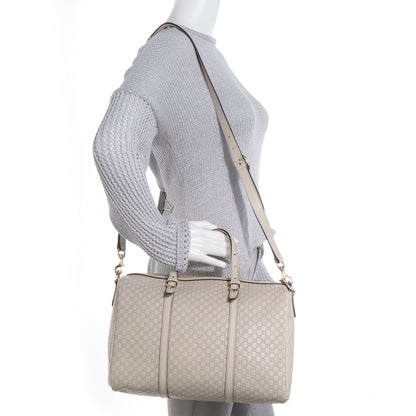Gucci Soft Microguccissima Medium Nice Boston Off White 2 of 8