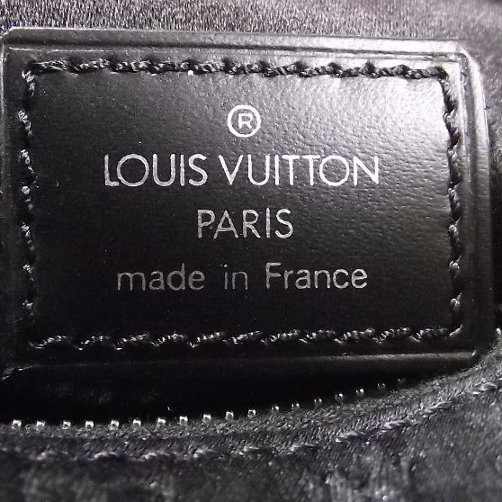 Louis Vuitton Satin Monogram Little Boulogne Black 6 of 9