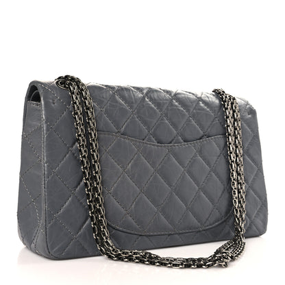 Chanel Aged Calfskin Quilted 2.55 Reissue 226 Flap Grey 3 of 9