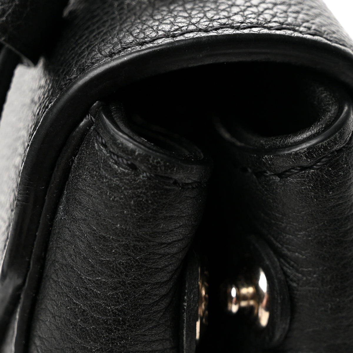 Louis Vuitton Calfskin Lockme II Chain Bag BB  Black 14 of 14