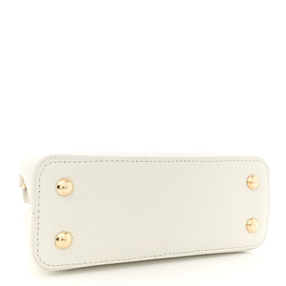 Louis Vuitton Taurillon Mini Capucines White 4 of 10