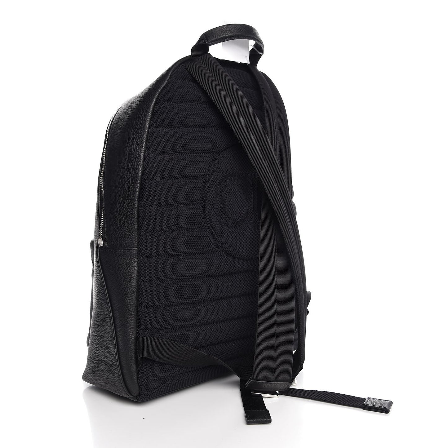 Grained Calfskin Rider Backpack Black