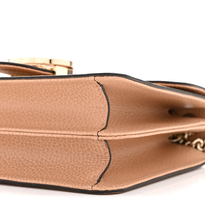 Gucci Dollar Calfskin Small Interlocking G Shoulder Bag Camelia 10 of 11