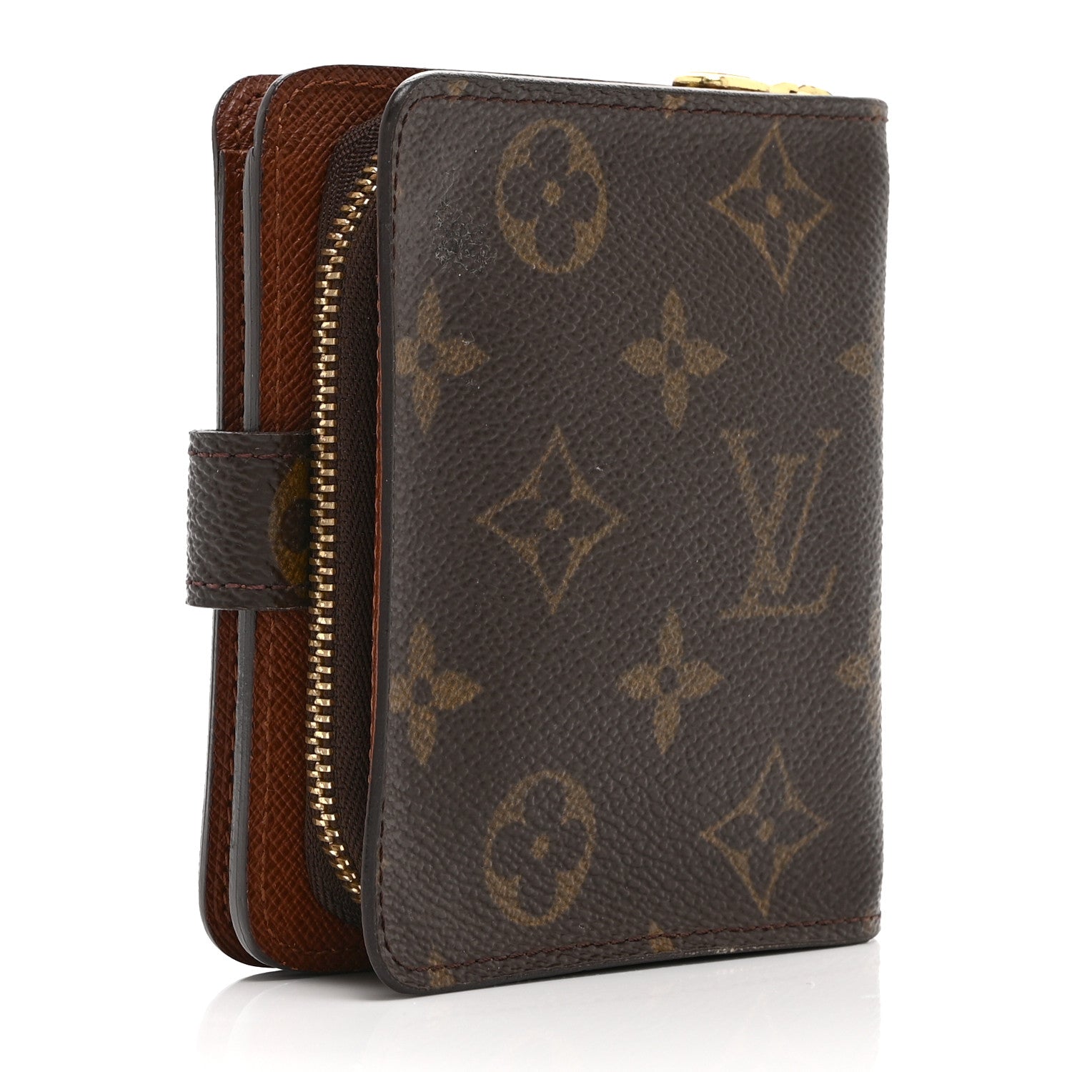 Louis Vuitton Monogram Compact Zippe Zipped Wallet 3 of 8