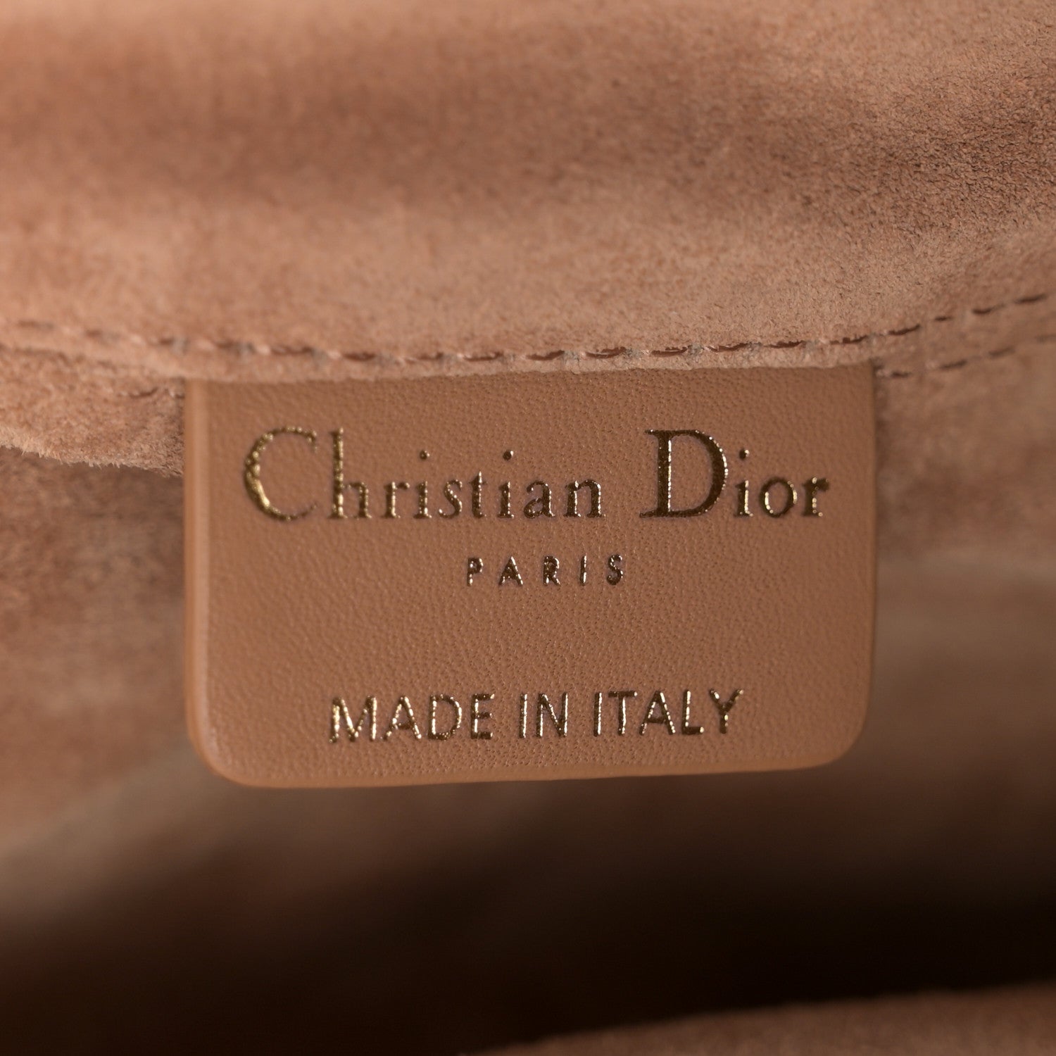 Christian Dior Calfskin Macrocannage Large Toujours Tan 7 of 15