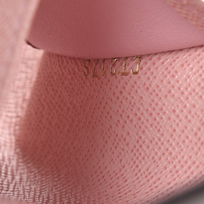 Louis Vuitton Damier Ebene Multicles 6 Key Holder Rose Ballerine 7 of 8