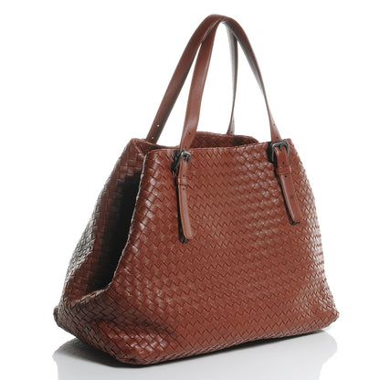 Bottega Veneta Nappa Intrecciato Large Seamless Tote Canyon 3 of 8