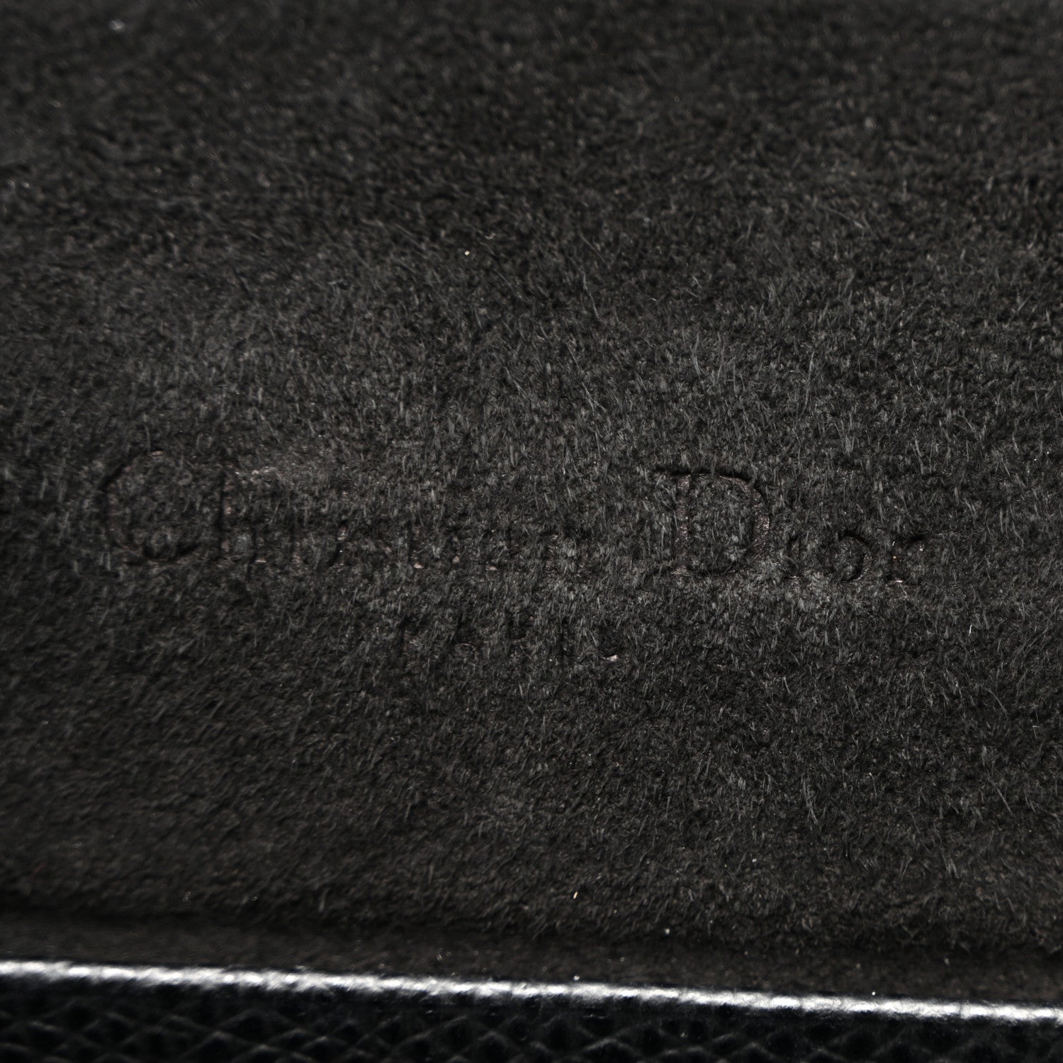 Christian Dior Grained Calfskin Saddle Belt Bag Black 6 of 9