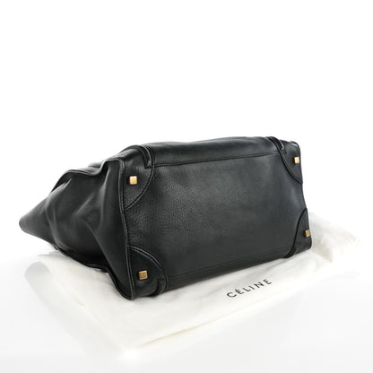 Celine Smooth Calfskin Medium Luggage Black 4 of 9