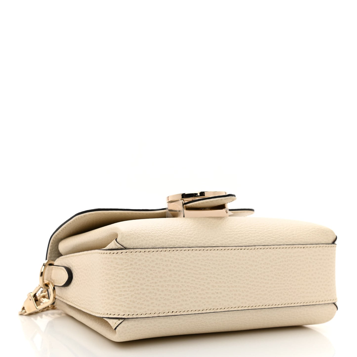 Dollar Calfskin Interlocking G Crossbody Bag Ivoire