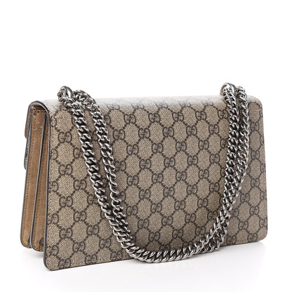 Gucci GG Supreme Monogram Small Dionysus Shoulder Bag Taupe 3 of 14