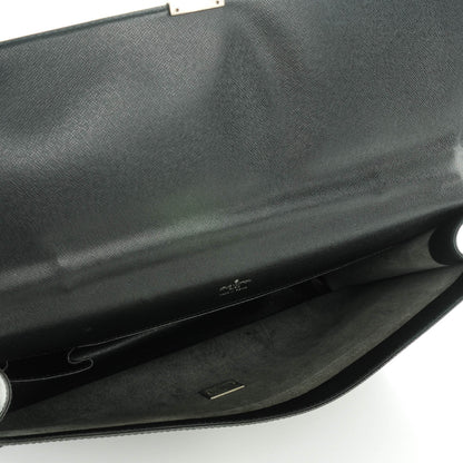 Louis Vuitton Taiga Angara Briefcase Black 5 of 7