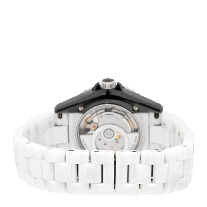 Chanel Stainless Steel Ceramic 38mm J12 Paradoxe Automatic Watch White 3 of 5