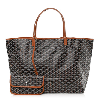Goyard Goyardine Saint Louis GM Black Gold 1 of 10