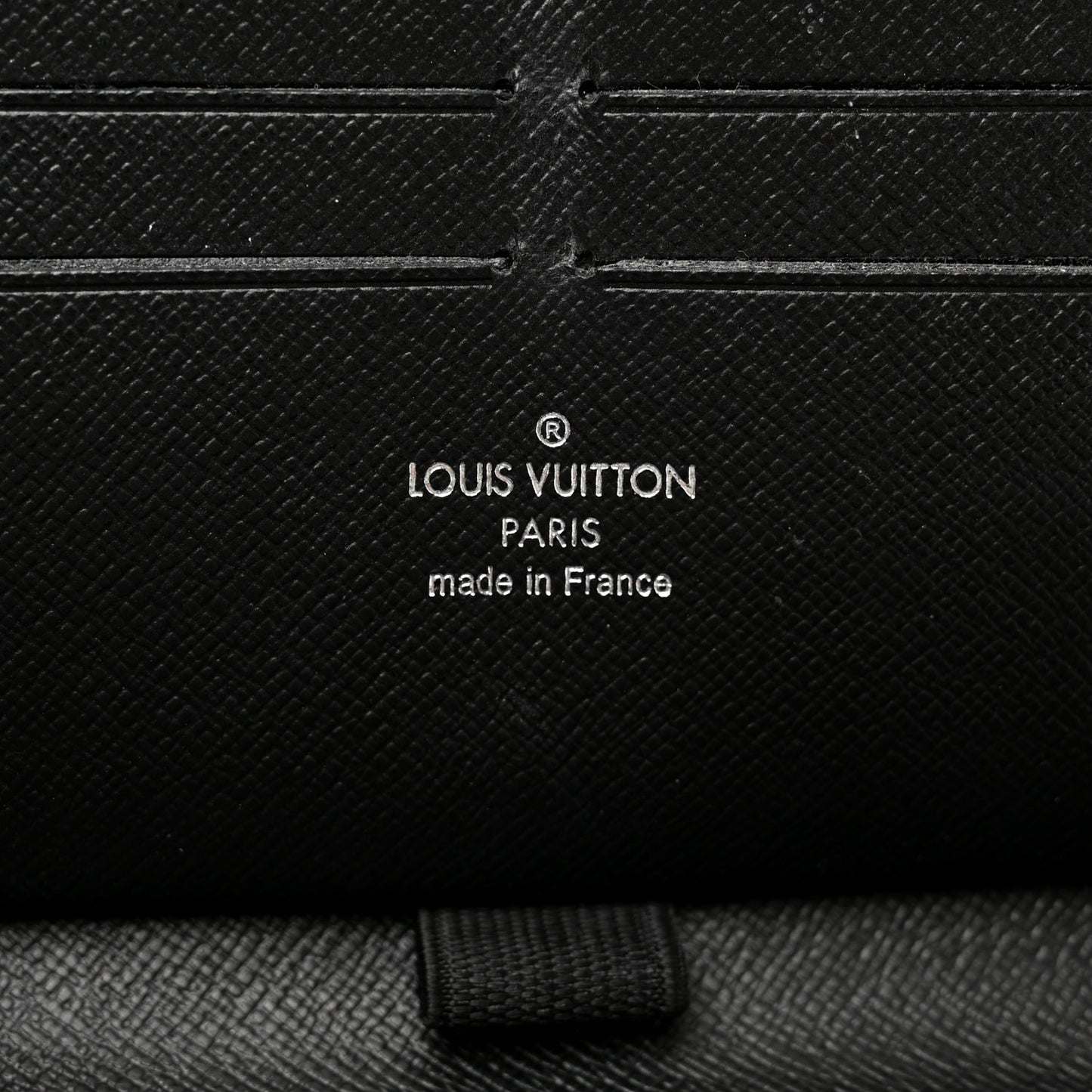 Epi Zippy Organizer Wallet Black