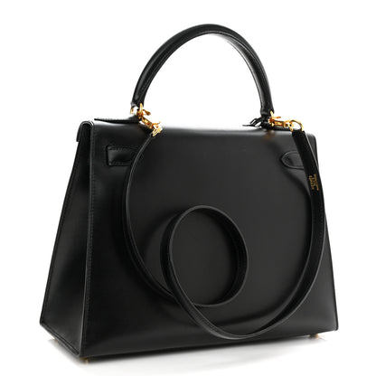 Hermes Box Kelly Sellier 28 Black 3 of 10