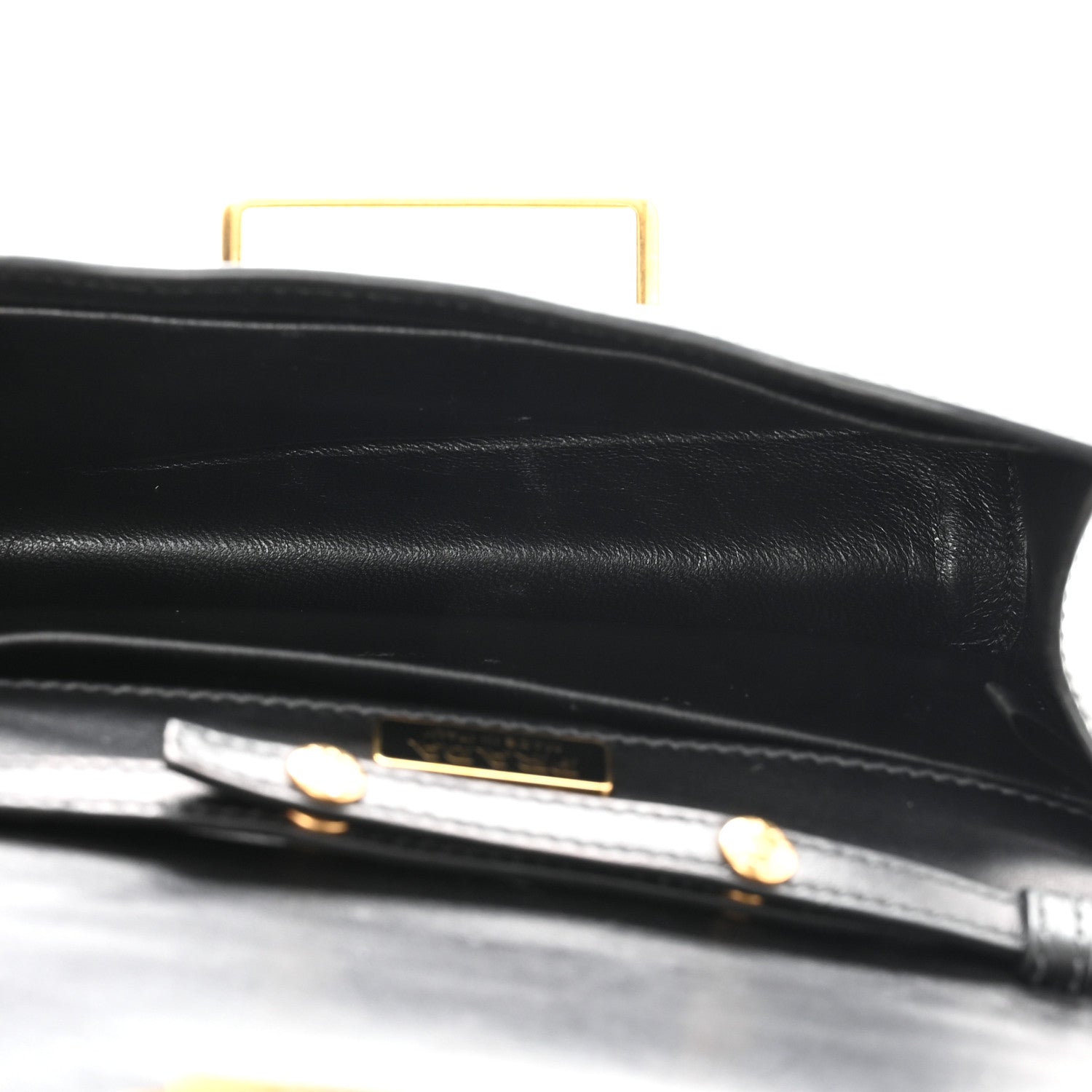 Prada City Calfskin Crocodile Cahier Bag Black 5 of 11