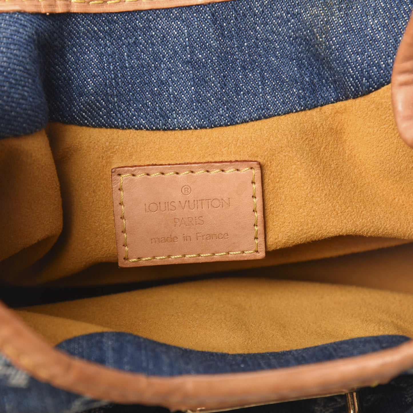 Monogram Denim Pleaty Blue