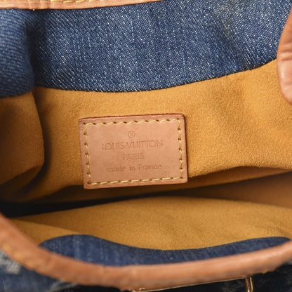 Louis Vuitton Monogram Denim Pleaty Blue 6 of 18