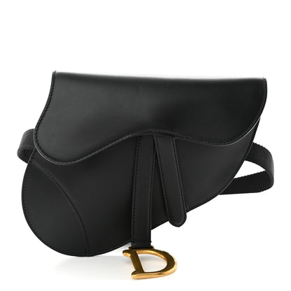 Christian Dior Calfskin Saddle Belt Bag Black 1 of 11
