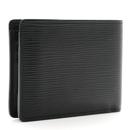 Louis Vuitton Epi Slender Wallet Black 3 of 8