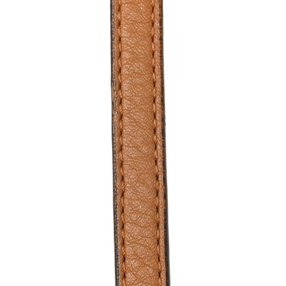 MCM Visetos Liz Shopper Tote Pouch Cognac 13 of 13