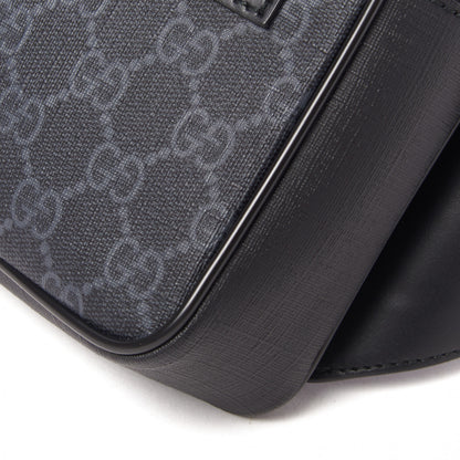 Gucci Soft GG Supreme Monogram Web Belt Bag Black Grey 5 of 9