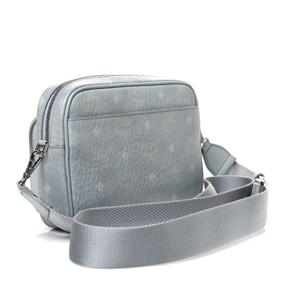 Visetos Monogram Small Aren Crossbody Sky