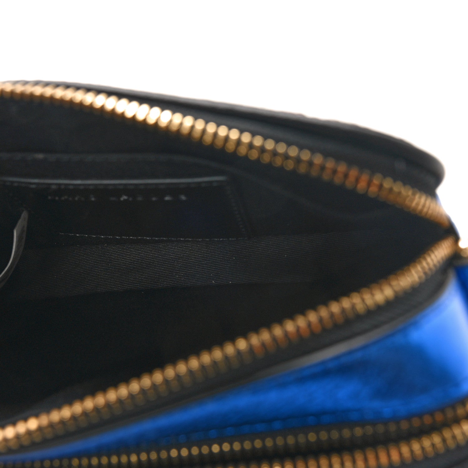 Marc Jacobs Metallic Calfskin Sequin Snapshot Camera Bag Red White 5 of 11