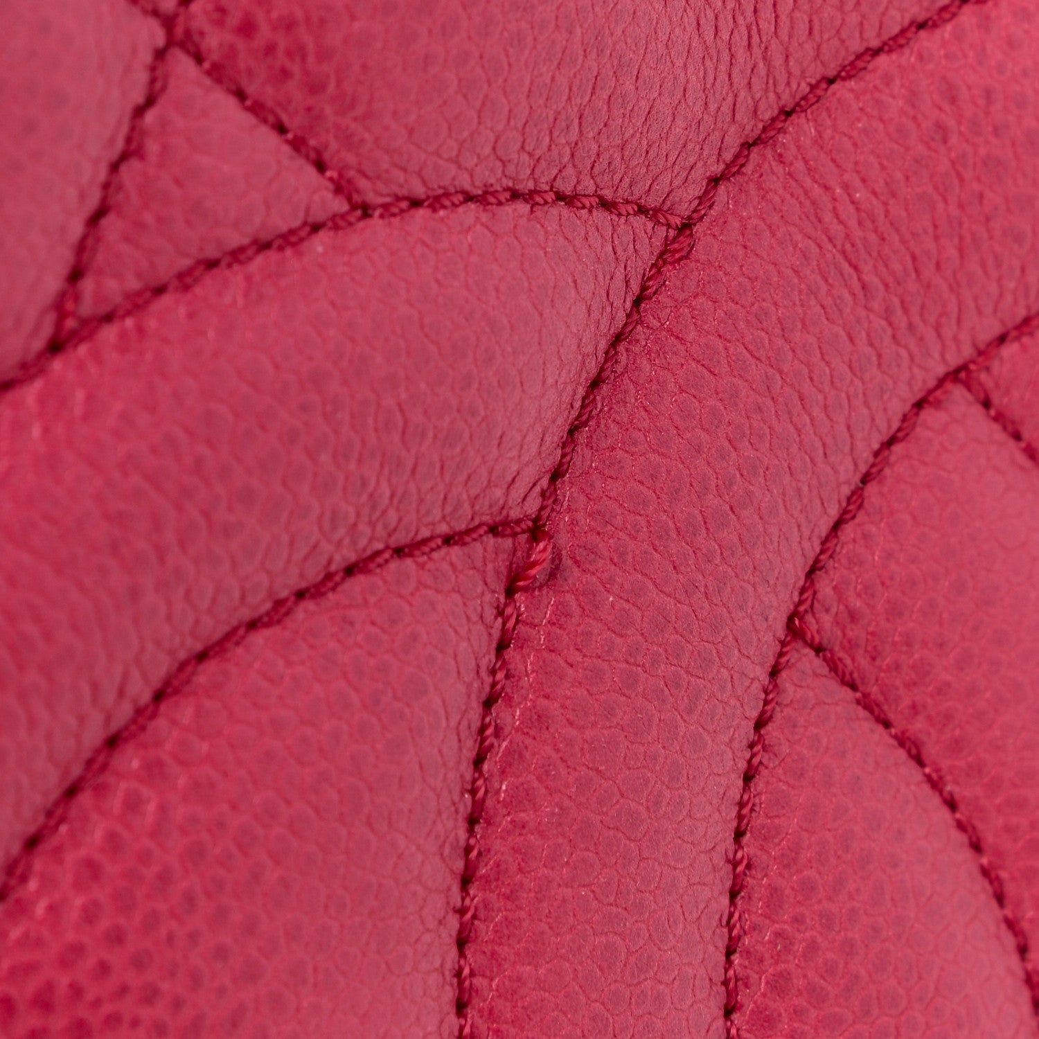 Chanel Soft Caviar Quilted CC Timeless Tote Red 12 of 15