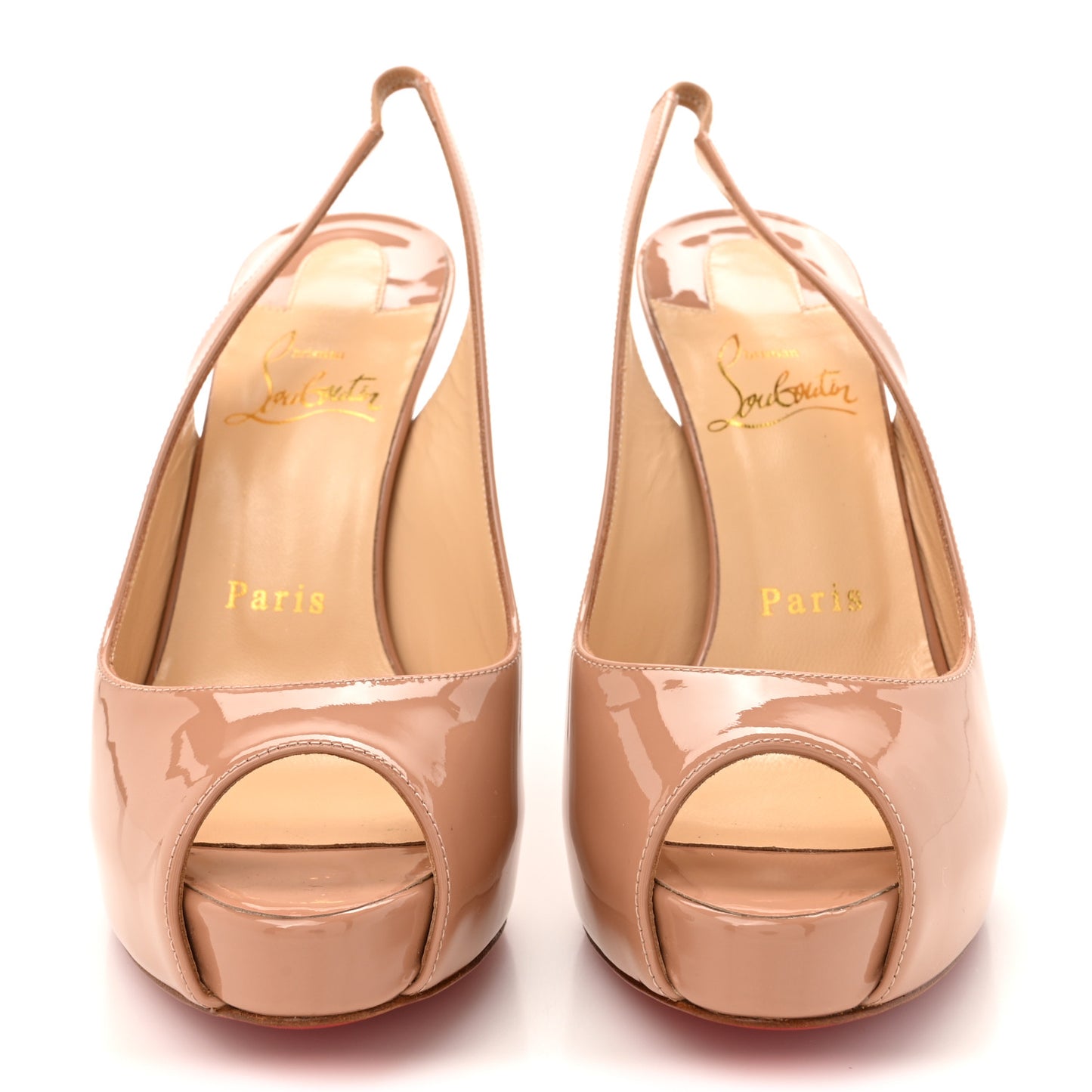 Patent Private Number 120 Pumps 35.5 Nude