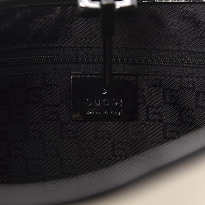 Gucci Calfskin Jackie O Hobo White Black 11 of 13