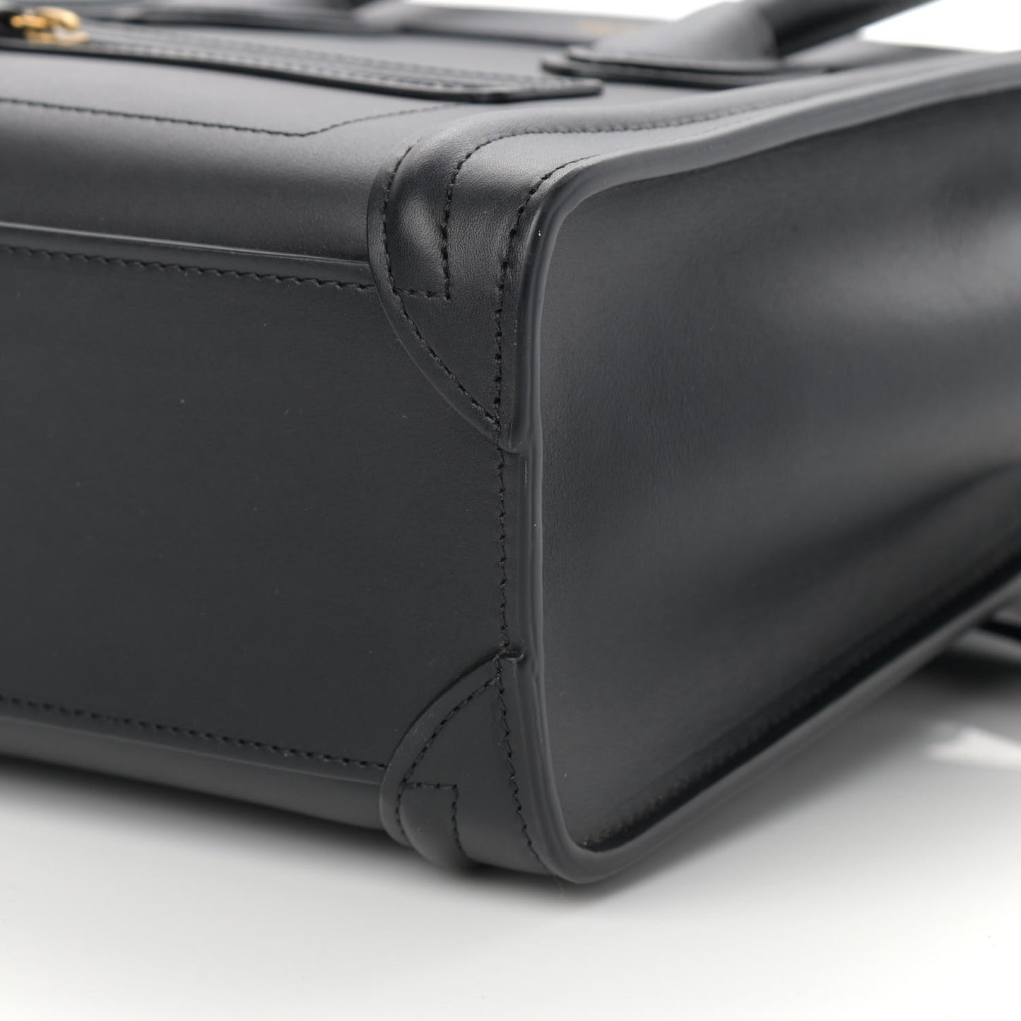 Smooth Calfskin Nano Luggage Black
