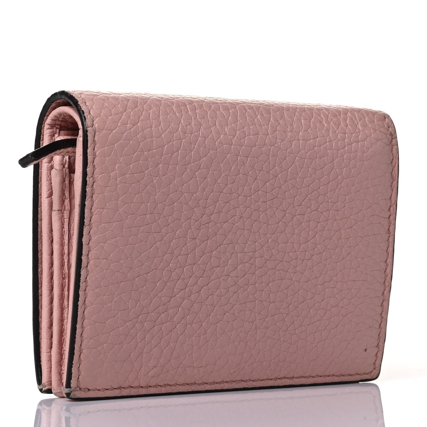 Gucci Cellarius Calfskin Blind for Love Animalier Card Case Perfect Pink 2 of 7