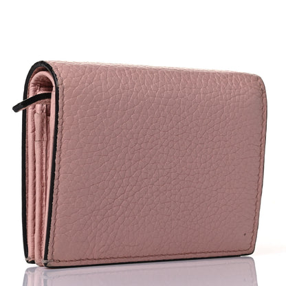 Gucci Cellarius Calfskin Blind for Love Animalier Card Case Perfect Pink 2 of 7