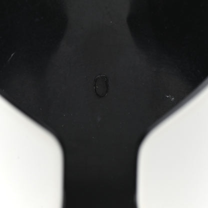 Chanel Resin CC Cuff White Black 4 of 4