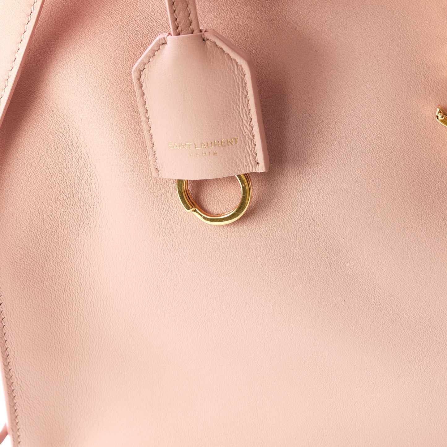 Calfskin Monogram Small Cabas Pale Blush