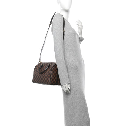Louis Vuitton Damier Ebene Speedy Bandouliere 25 2 of 10