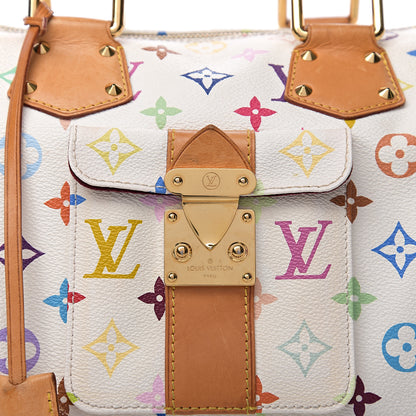 Louis Vuitton Monogram Multicolor Speedy 30 White 9 of 11