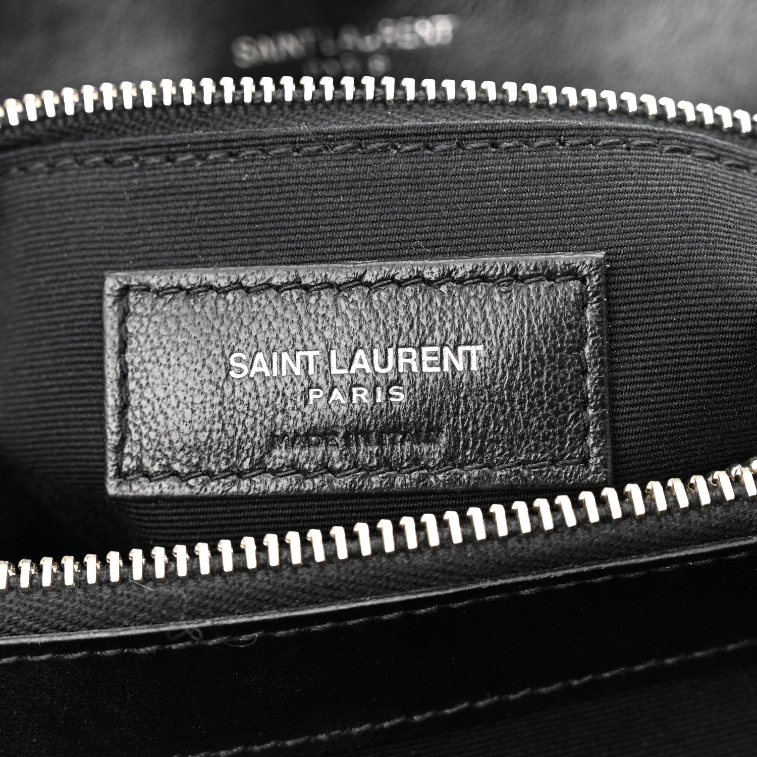 Saint Laurent Calfskin Y Quilted Monogram Medium Loulou Chain Satchel Black 6 of 10