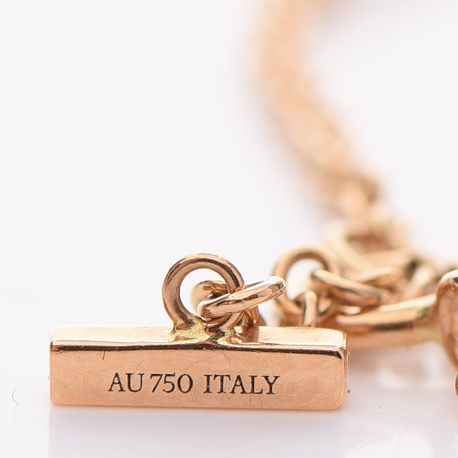 Tiffany 18K Rose Gold T Smile Bracelet 5 of 5