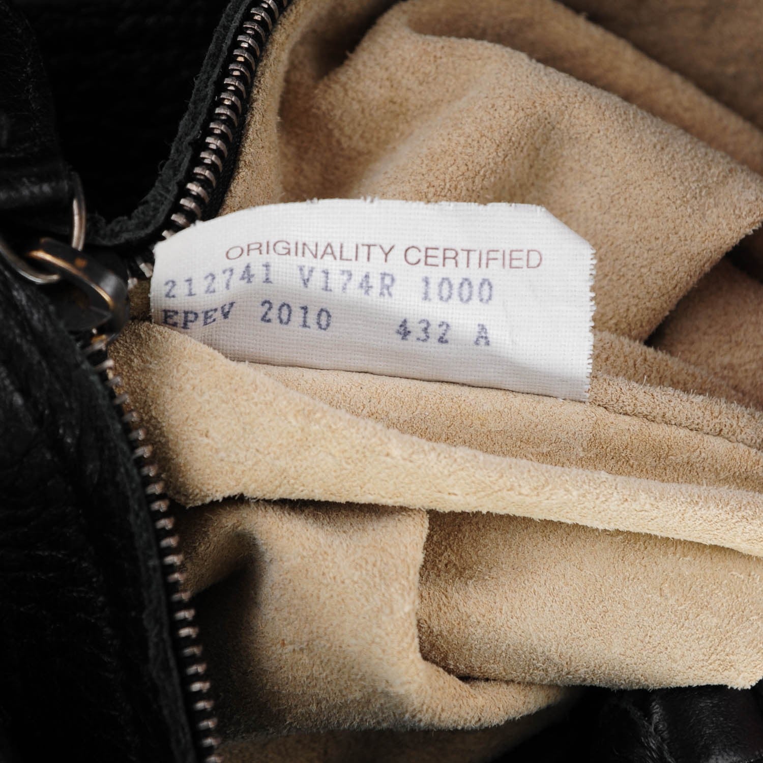 Bottega Veneta Cervo Deerskin Large Hobo Nero Black 7 of 8