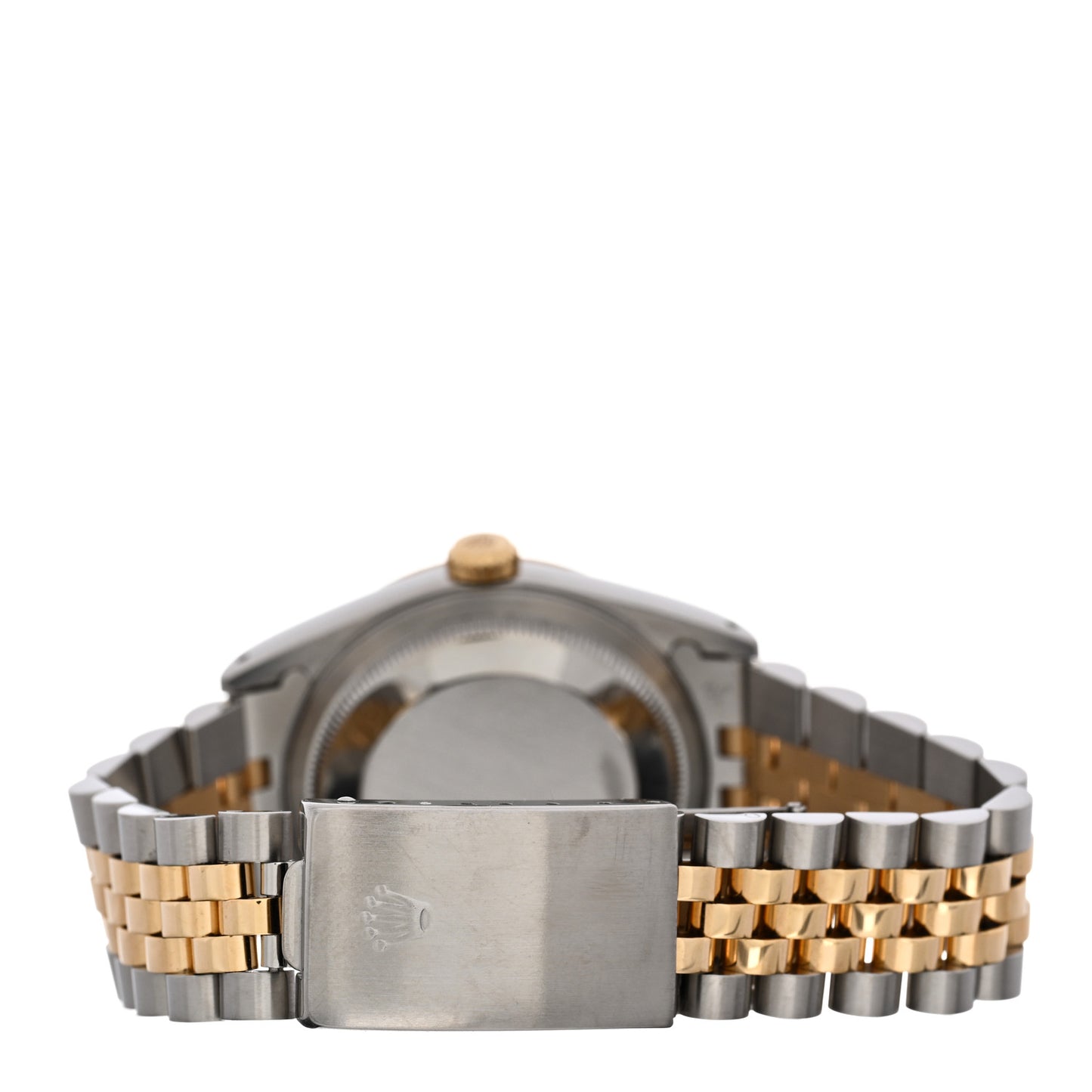 Stainless Steel 18K Yellow Gold 36mm Oyster Perpetual Datejust Watch White Roman 16233