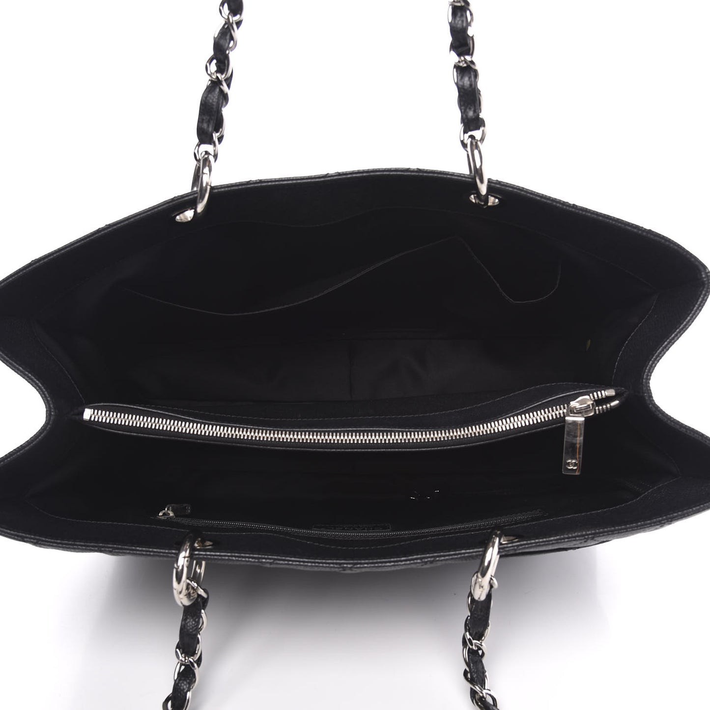 Caviar Quilted XL Grand Shopping Tote GST Black