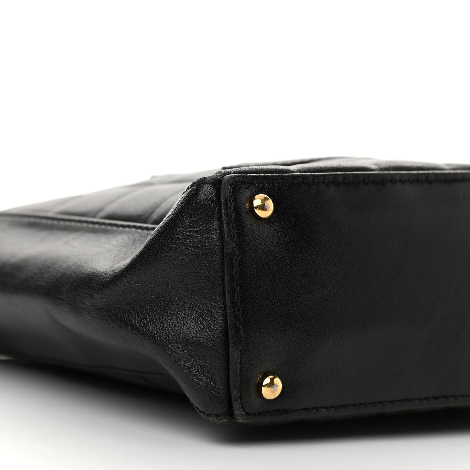 Chanel Lambskin Quilted Small Chocolate Bar Shoulder Bag Black 8 of 10