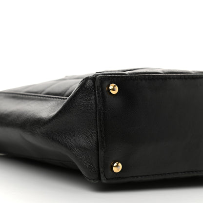 Chanel Lambskin Quilted Small Chocolate Bar Shoulder Bag Black 8 of 10