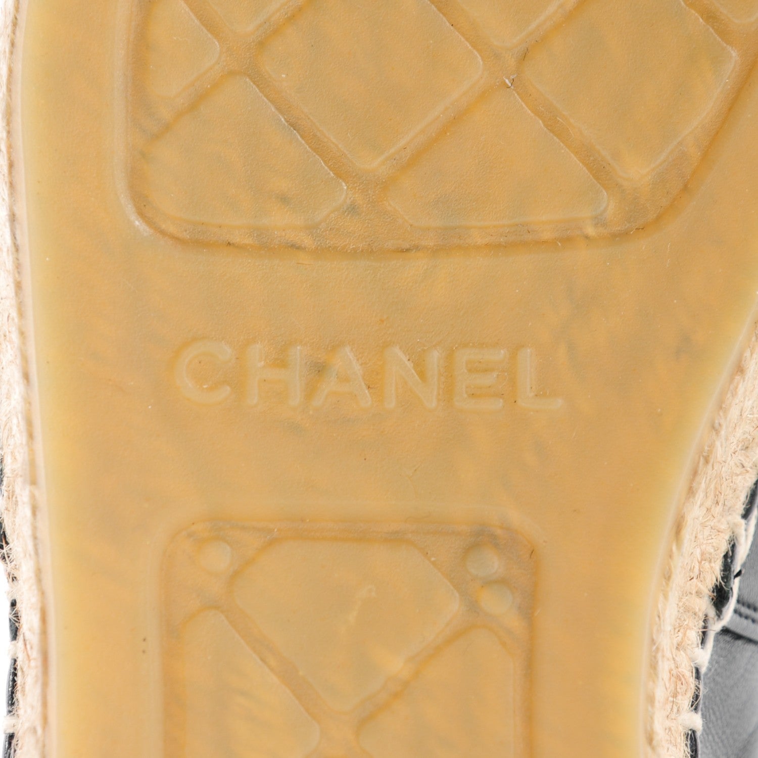 Chanel Lambskin CC Espadrilles 40 Black 8 of 11