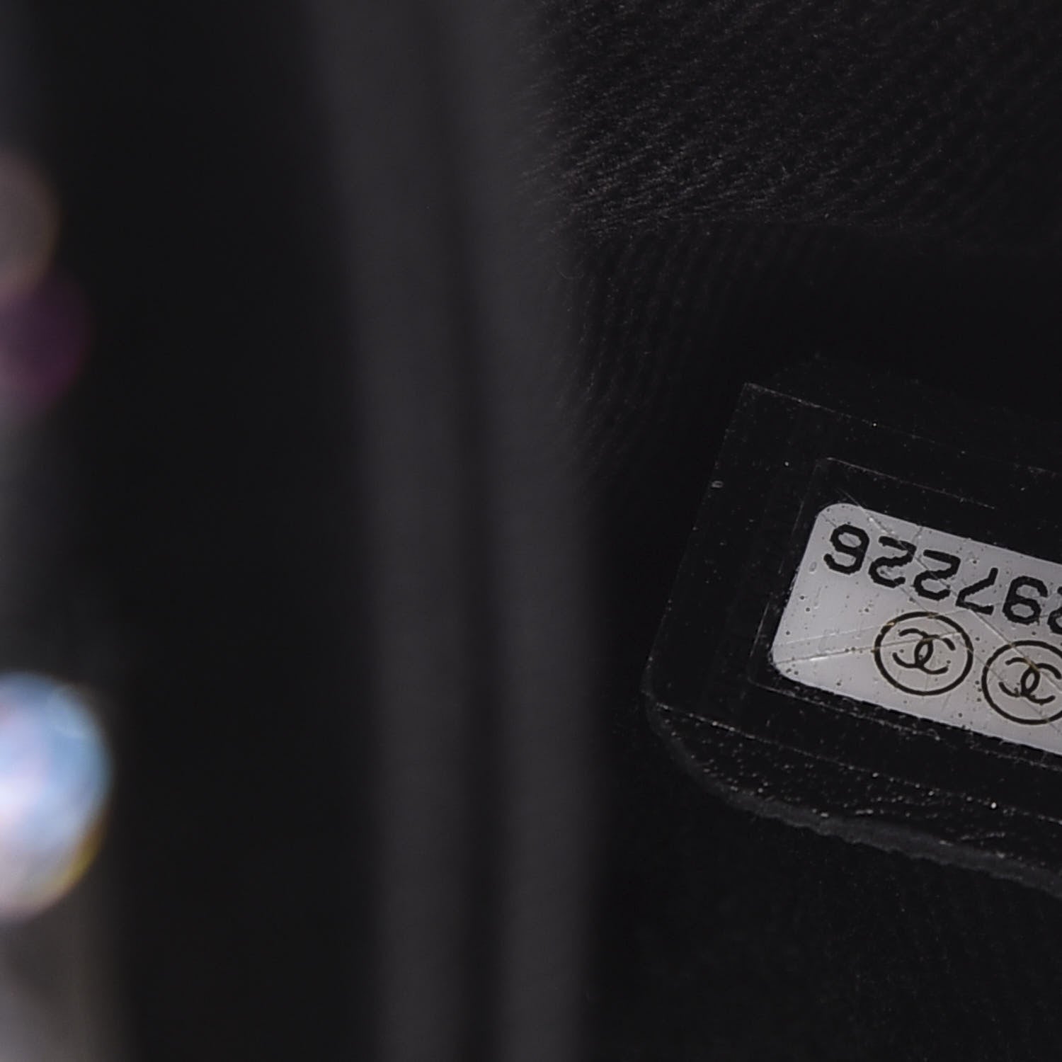 Chanel Tweed Sequin Mini Coco Handle Flap Black 8 of 12