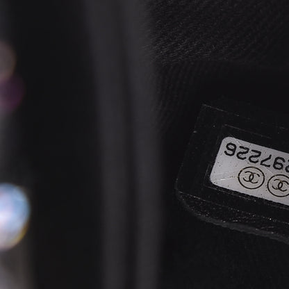 Chanel Tweed Sequin Mini Coco Handle Flap Black 8 of 12