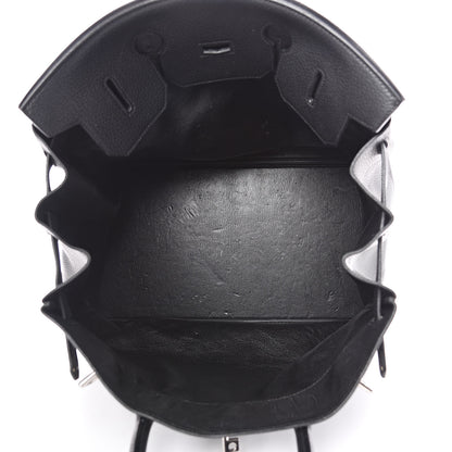 Hermes Taurillon Clemence HAC Birkin 40 Black 7 of 33